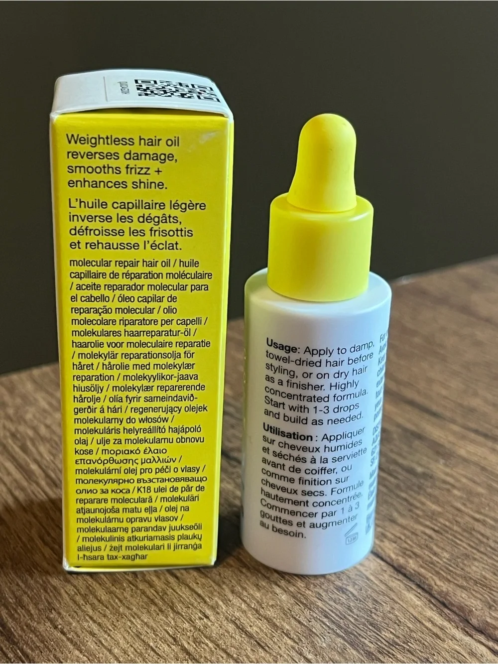 Biomimetic Hairscience Molecular Repair Hair Oil - 10mL